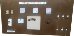 DC Compound Motor Panel